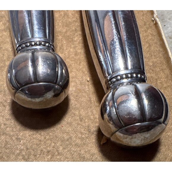 1847 Rogers Bros Carving Knife & Fork Set Hold Edge Original Box Stainless Vtg - Picture 4 of 15